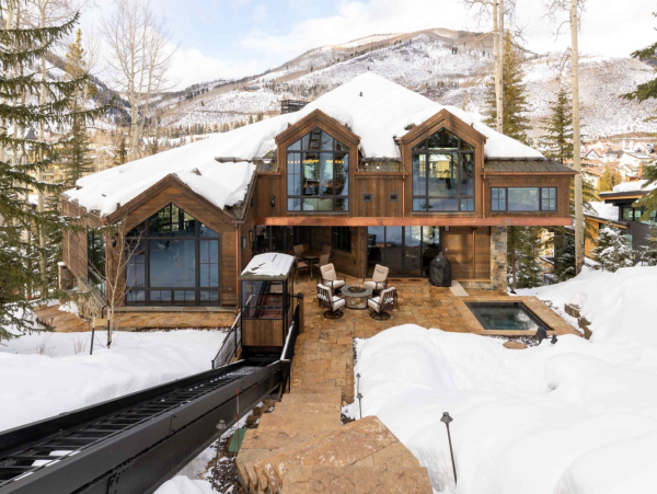Luxury Ski in/Ski out Vail  Pool and Hot Tub Private Ski Chalet - Private Funicular Walk to Village